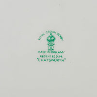 ROYAL CROWN DERBY Chatsworth Dinner Plates Set Of 3