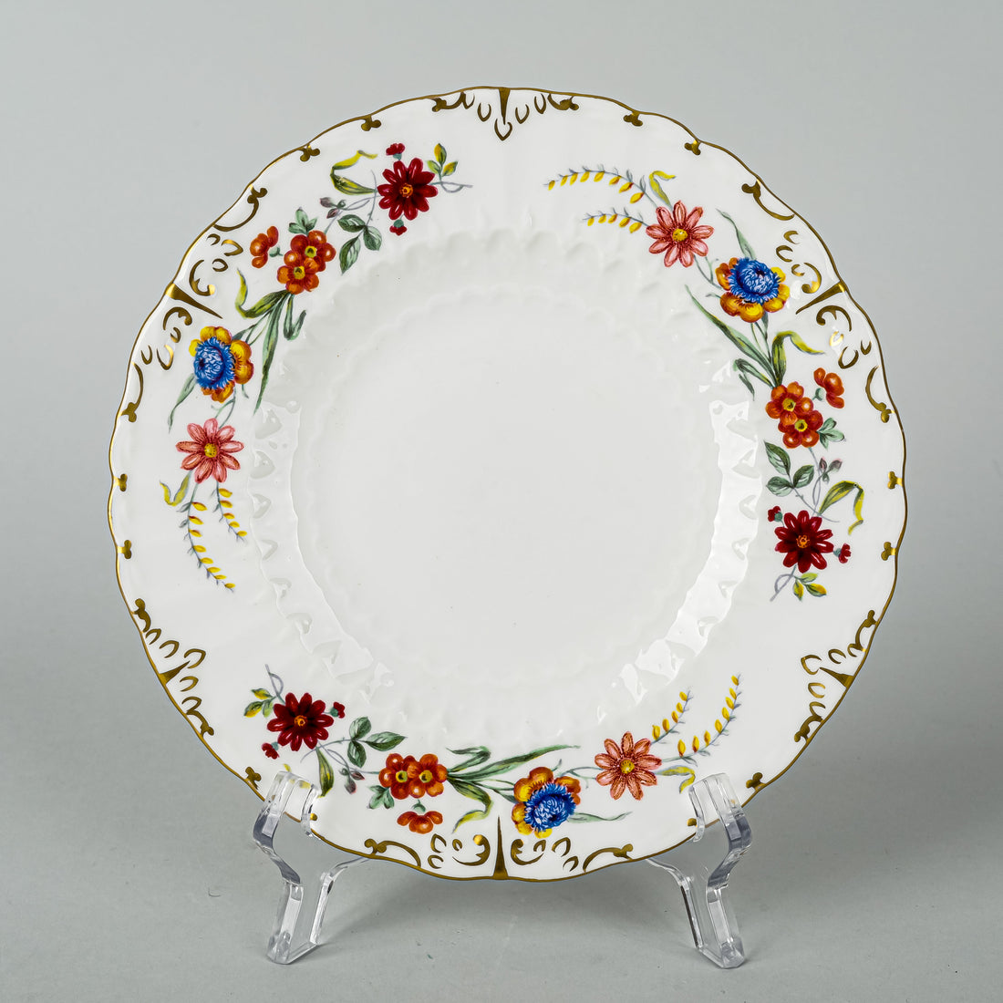 ROYAL CROWN DERBY Chatsworth Bread And Butter Plates Set Of 5