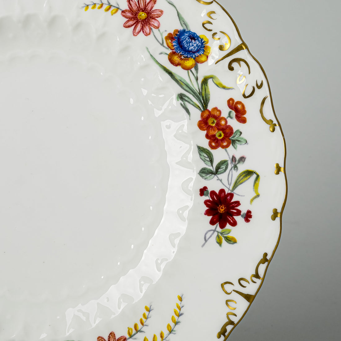 ROYAL CROWN DERBY Chatsworth Bread And Butter Plates Set Of 5