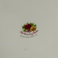 ROYAL ALBERT Old Country Roses Basketweave Lidded Cookie Jar