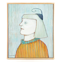 Barbara Mulstein (Canadian 20th C) Untitled Portrait