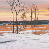 Richard "Dick" Ferrier (Canadian 1909-2002) "City Lights"