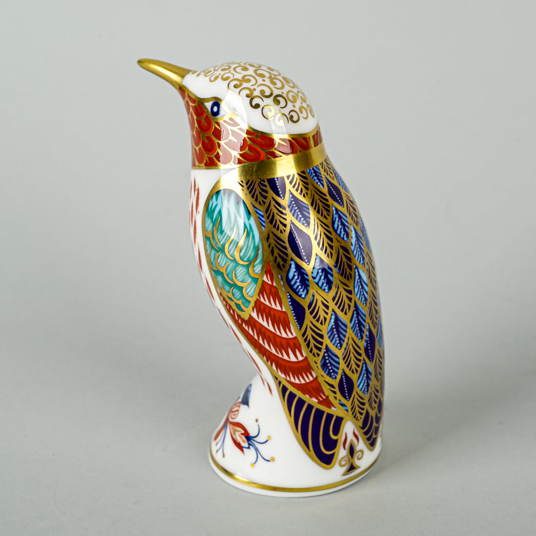 ROYAL CROWN DERBY Paperweight Hummingbird