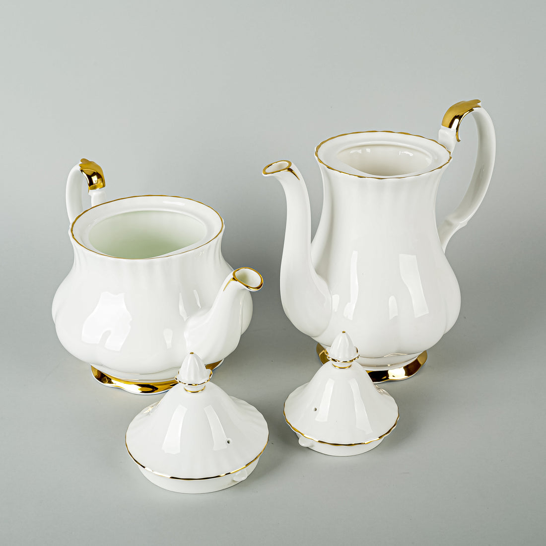 ROYAL ALBERT Val D'or Tea & Coffee Service 7 Pieces