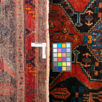Hand Knotted Wool Kurdish Persian Rug        129"x57"