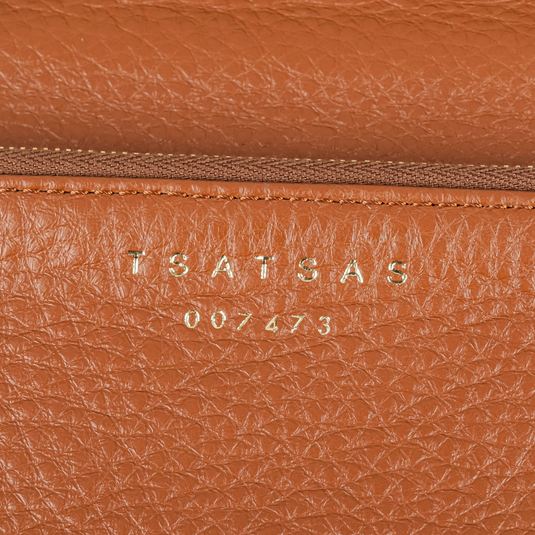 TSATSAS Natural Leather Medium Shoulder Handbag