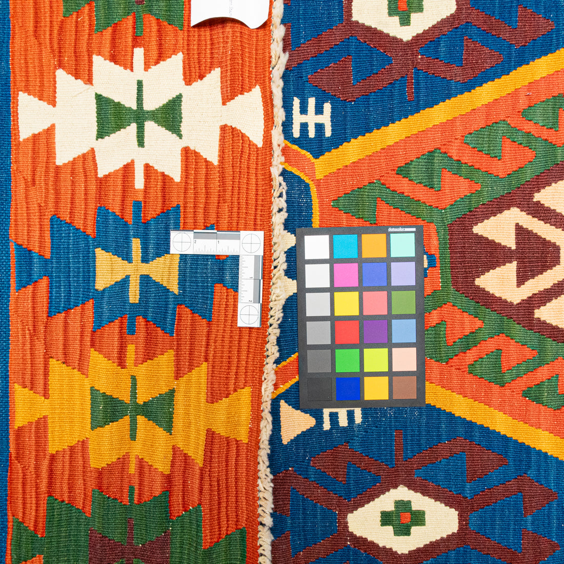 Wool Flatweave Kilim Runner            75"x32"