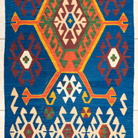 Wool Flatweave Kilim Rug 61"x32"