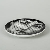 FORNASETTI Tema e Variazioni N.78 Trinket Dish D3.75" Boxed