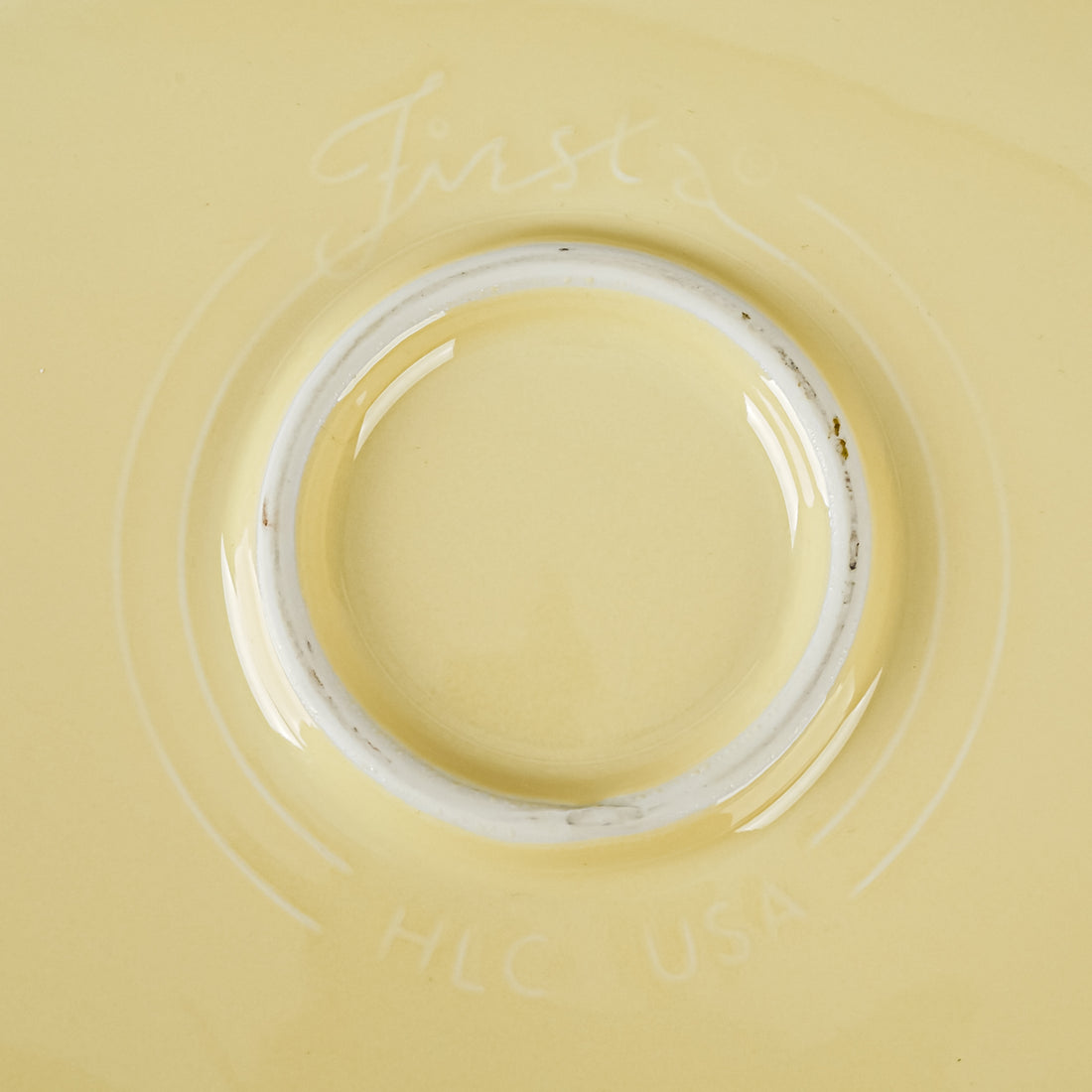 HOMER LAUGHLIN Fiesta Platter Ivory