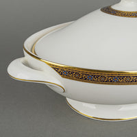 ROYAL DOULTON Harlow H5034 Oval Covered Serving Bowl