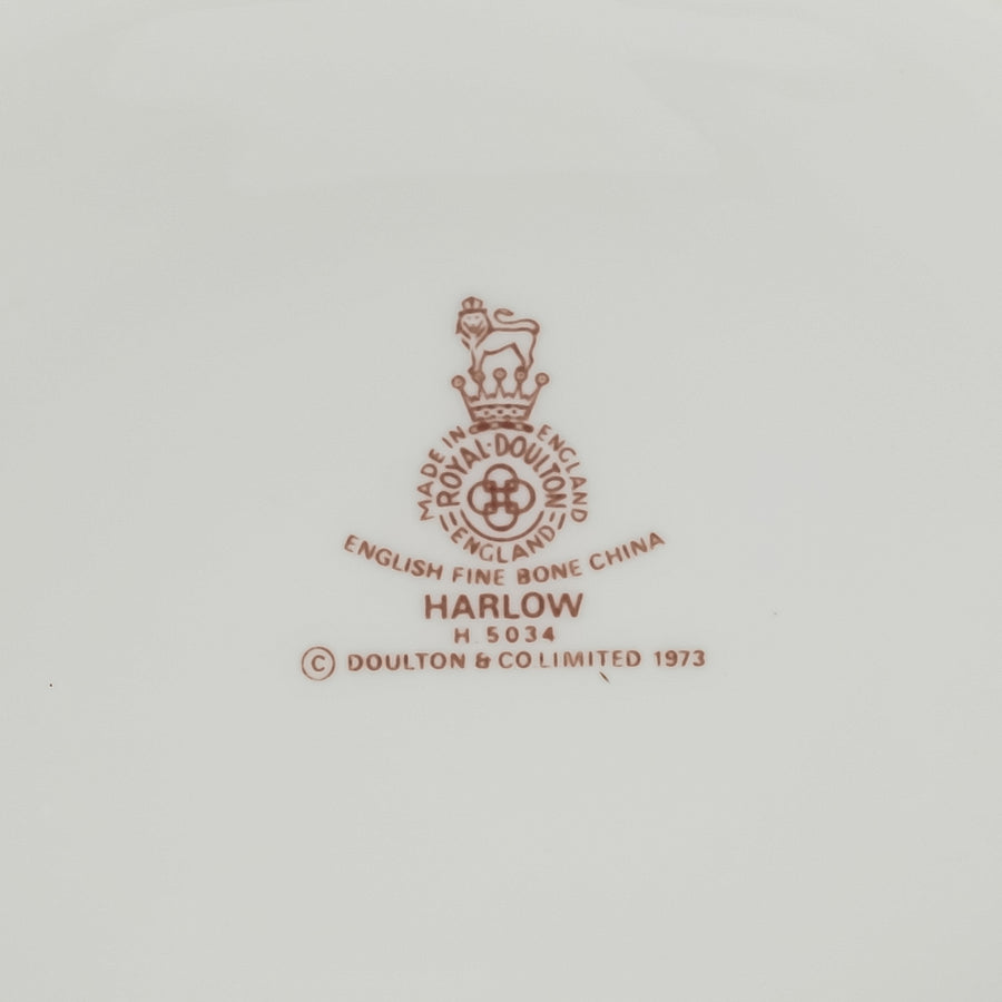 ROYAL DOULTON Harlow H5034 Oval Covered Serving Bowl