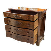 Vintage Mahogany Breakfront Dresser