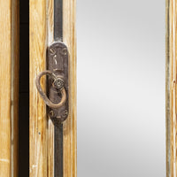 4 Vintage Pine Doors w/Mirrors