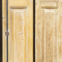 4 Vintage Pine Doors w/Mirrors