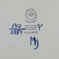 ROYAL COPENHAGEN Marianne Johanson Faience Square Bowl 143/2884