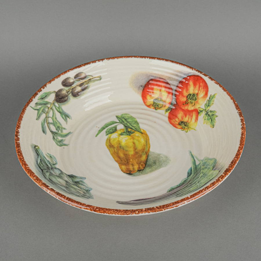 WILLIAMS SONOMA Jardin Potager Serving Bowl