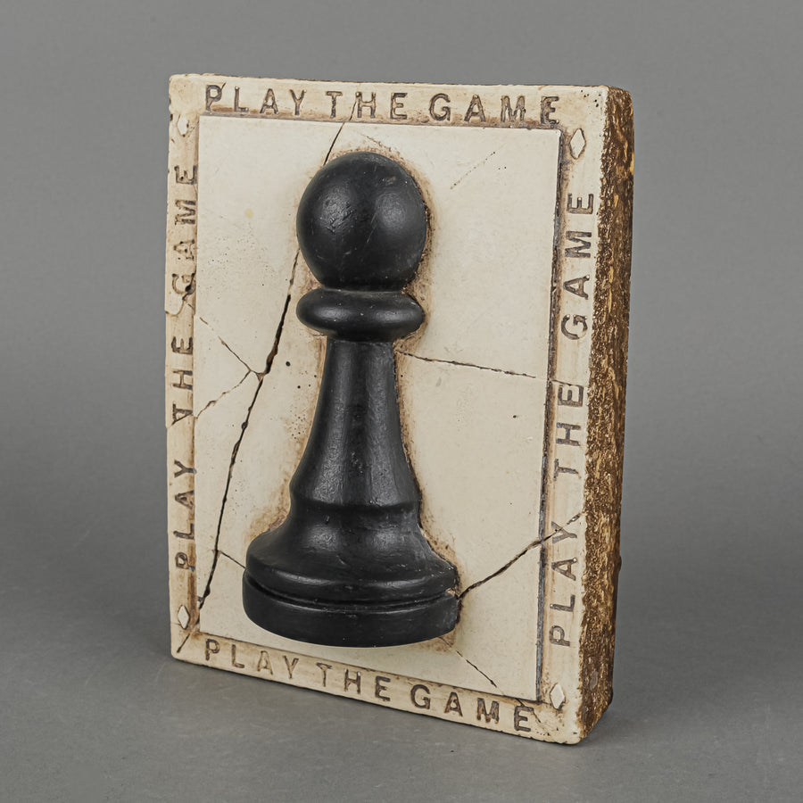 SID DICKENS Memory Block T24 Chess Pawn