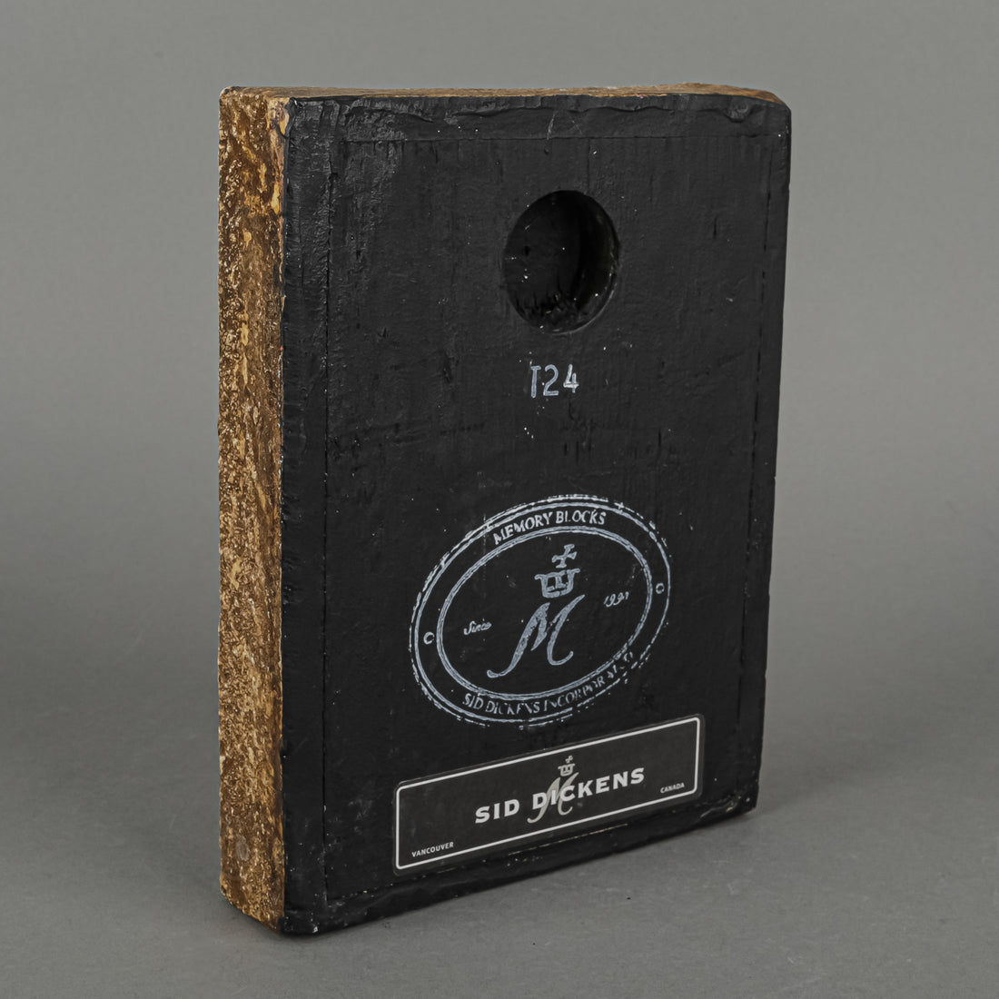 SID DICKENS Memory Block T24 Chess Pawn