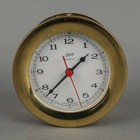 SCHATZ Brass Marine Clock