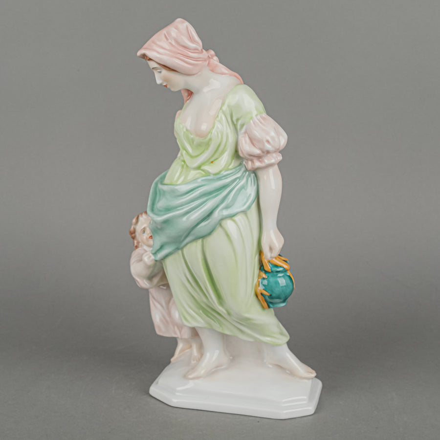 HEREND Figurine Mother & Child 5425