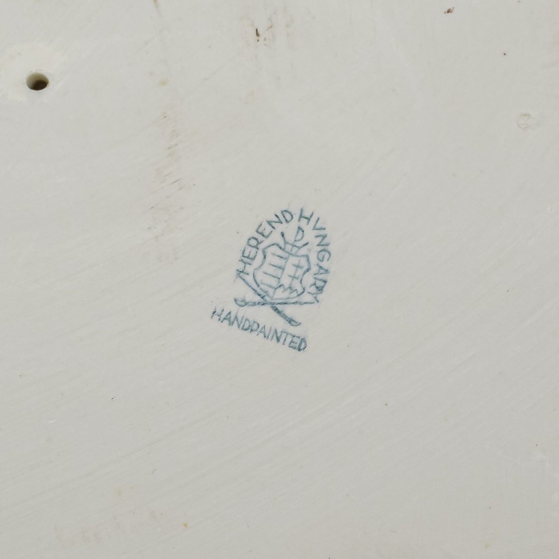 HEREND Figurine Mrs Deryne - Green 5793