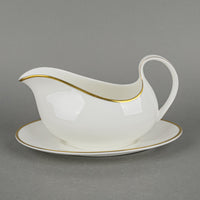ROYAL DOULTON Alice H5122 Gravy Boat & Stand