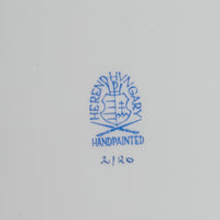 HEREND Rothschild Bird Lidded Soup Tureen Branch Handle