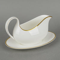 ROYAL DOULTON Alice H5122 Gravy Boat & Stand