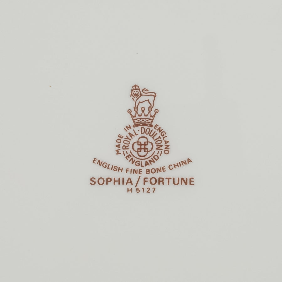 ROYAL DOULTON Sophie/Fortune H5127 Dinner Plates Set Of 2