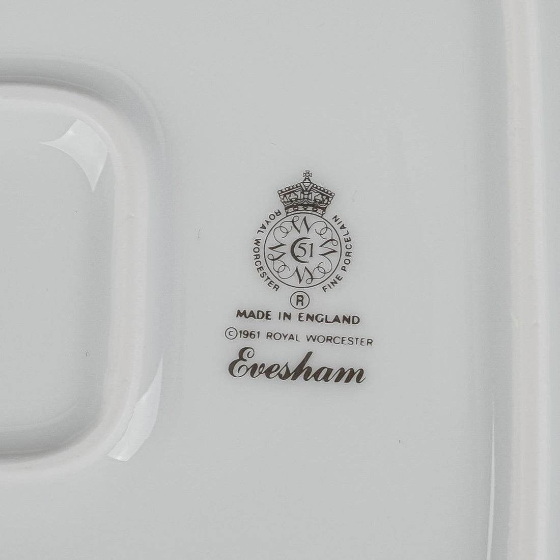 ROYAL WORCESTER Evesham Square Platter/Tray
