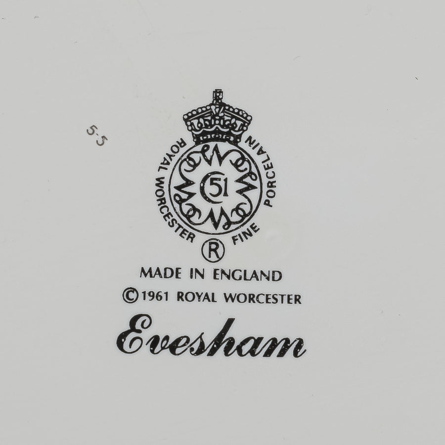 ROYAL WORCESTER Evesham Round Platter/Tray