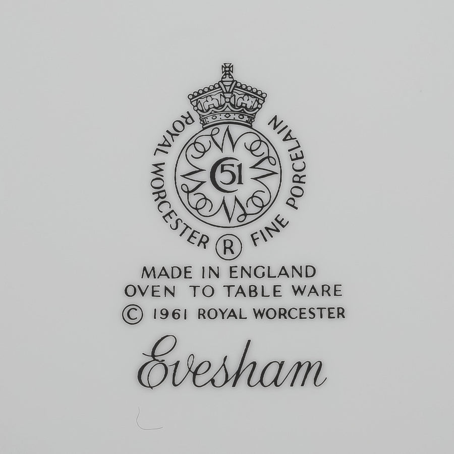 ROYAL WORCESTER Evesham Salad Serving Bowl