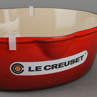LE CREUSET Enamel Cast Iron Lidded Saute Pan 27cm Flame