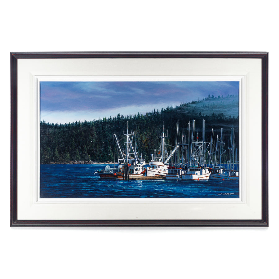 Douglas Purdon (Canadian 1943) "Pacific Harbour"