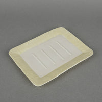 BELLEEK Cottage Figural Cheese Dish 2 Pieces