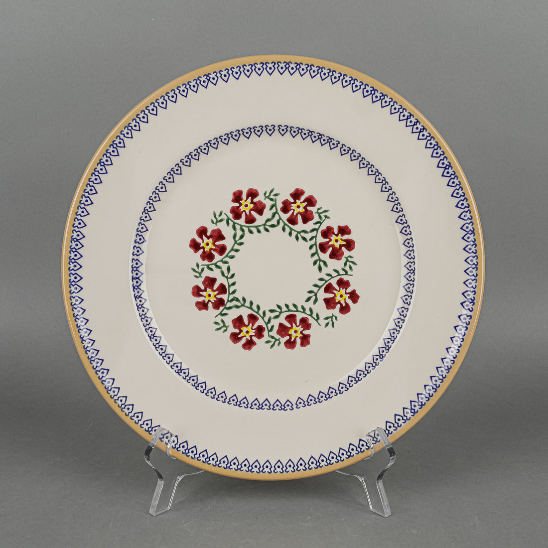 NICHOLAS MOSSE POTTERY Old Rose Plates 8 Pieces