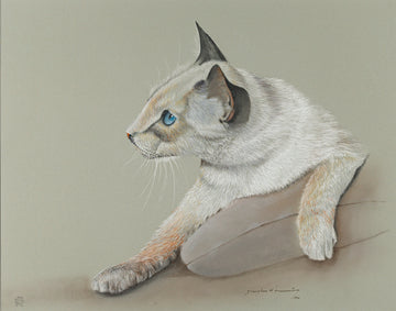 Douglas Manning (English-          Canadian 1921) "Relaxing"