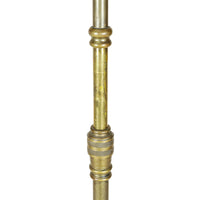 Vintage Brass Music Stand Lyre Motif