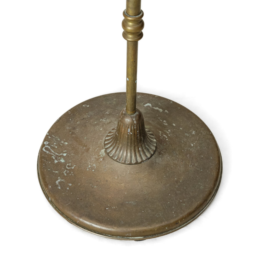 Vintage Brass Music Stand Lyre Motif