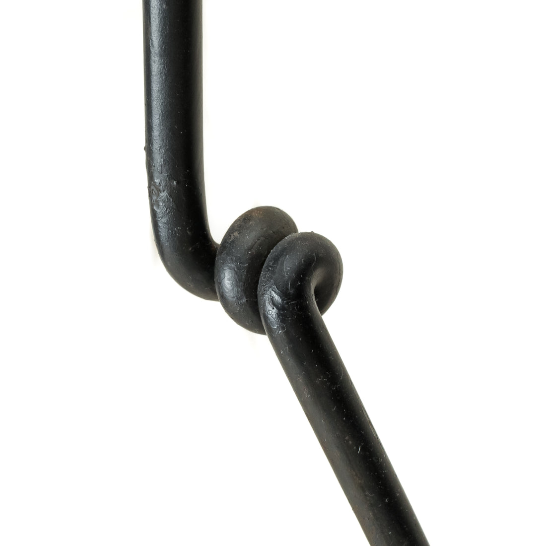 Wrought Iron Three Arm Floor Candelabra