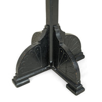 Vintage Tilt Top Stand w/Embroidered Top