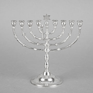 Czech 800 Silver Menorah