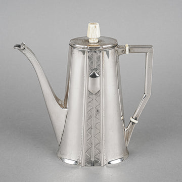 Austria-Hungary 800 Silver Coffee Pot