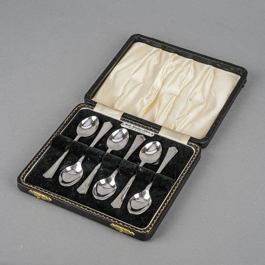 ANGORA  Sterling Coffee Spoons Set Of 6 - Boxed