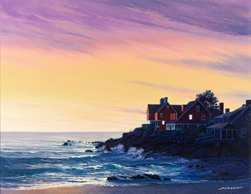 Douglas Purdon (Canadian 1943)      "Daybreak On The Coast"