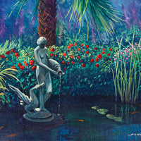 Douglas Purdon (Canadian 1943) "Spring Allen Gardens"