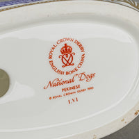 ROYAL CROWN DERBY Paperweight National Dogs Pekinese