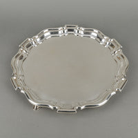 MAPPIN & WEBB Chippendale Sterling Footed Tray