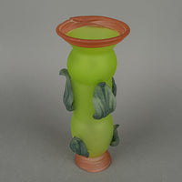 SUSAN RANKIN (Canadian 1959) Frosted Art Glass Vase